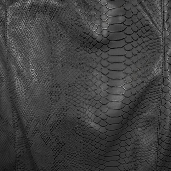 Naked Wardrobe Gray Corset Bustier Faux Leather Mini Dress Bodycon Party Date - Picture 4 of 9